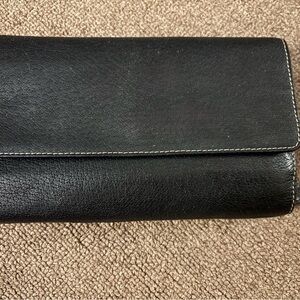 Elegant Black Leather Wallet